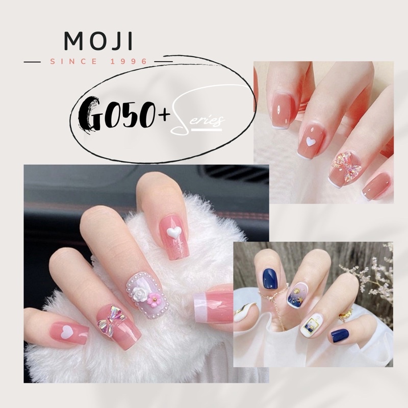 Set 24 móng giả đính đá kèm keo không thấm nước có thể tái sử dụng nhiều lần