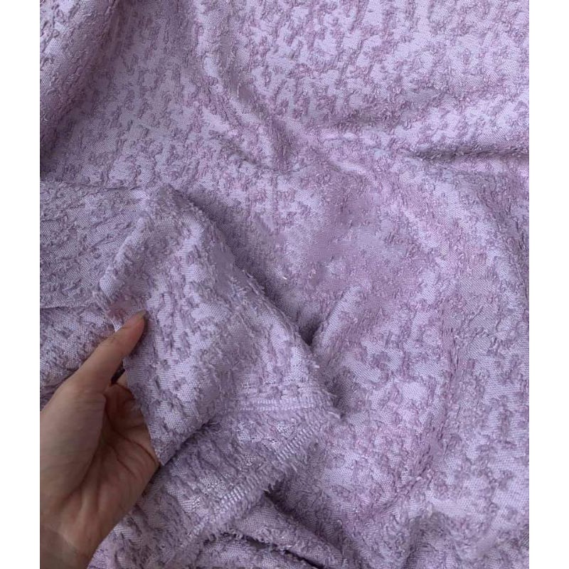 Vải tweed nhung