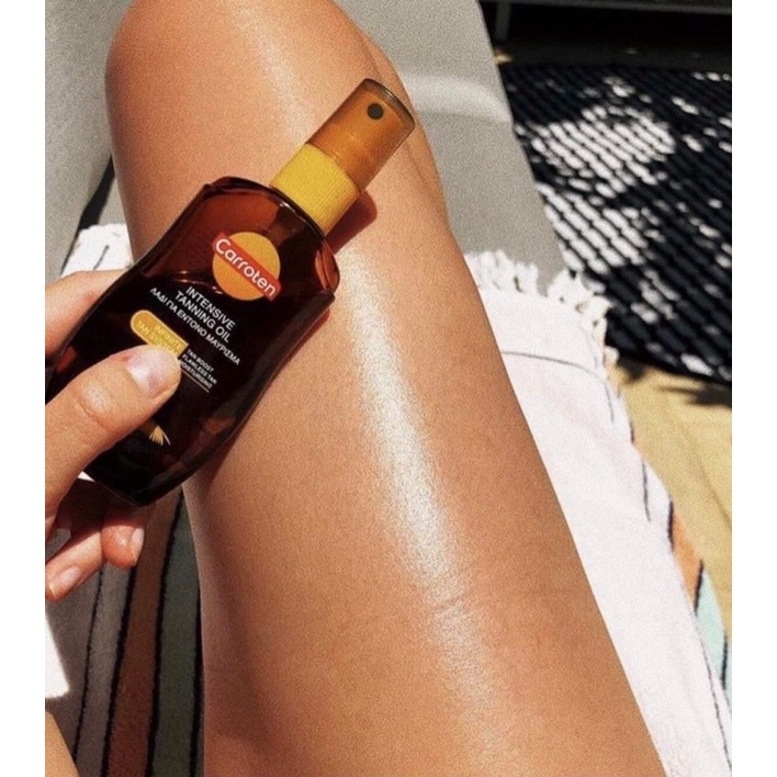 DẦU PHƠI NẮNG CARROTEN SPF 10 - CARROTEN TANNING OIL SPF 10 - 125 ML