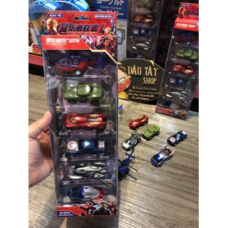 Bộ sưu tập 6 xe đua siêu anh hùng Avenger