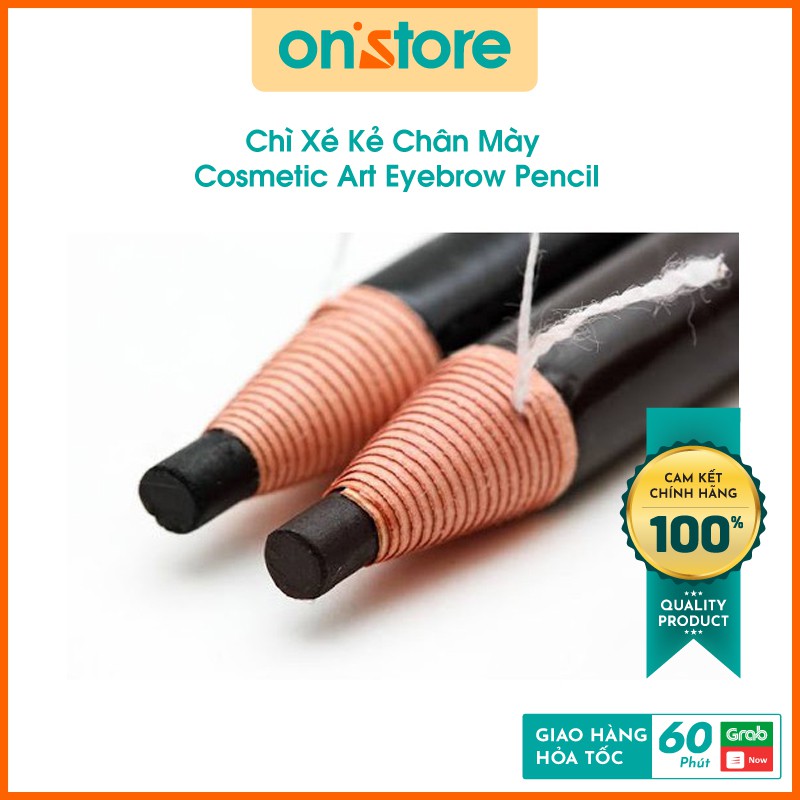 Chì Xé Kẻ Chân Mày Cosmetic Art Eyebrow Pencil Màu Nâu Sáng 2 Tem 1818 No.2, Chì Kẻ Mày Màu Nâu Sáng, Chì Kẻ, Giá Rẻ | BigBuy360 - bigbuy360.vn