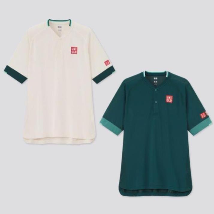 [ hot sale ] Bộ Quần Áo Thể Thao Nam Uniqlo Tennis Federer Doha Open 2021   🥇 ⚡