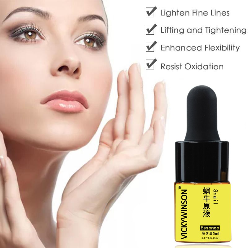 Tinh chất dưỡng da chiết xuất từ ốc sên axit hyaluronic dưỡng ẩm chống lão hóa hỗ trợ giảm mụn 5ml | BigBuy360 - bigbuy360.vn
