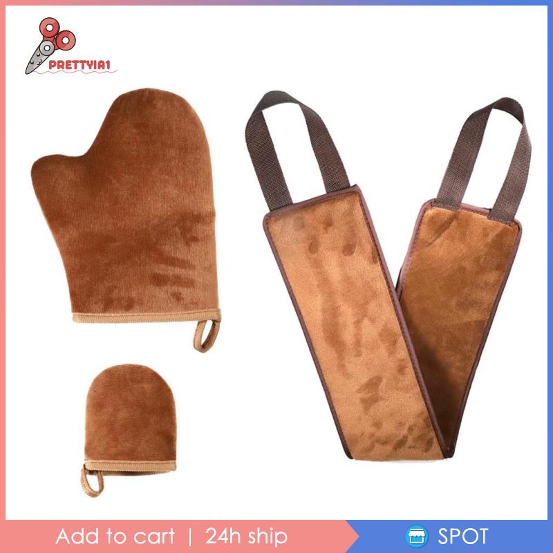 [Prettyia1] Găng Tay Thoa Tanning Back &amp; Body Fake Tan Mitt