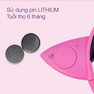 Tai nghe mèo hồng (Có đèn led ở tai)