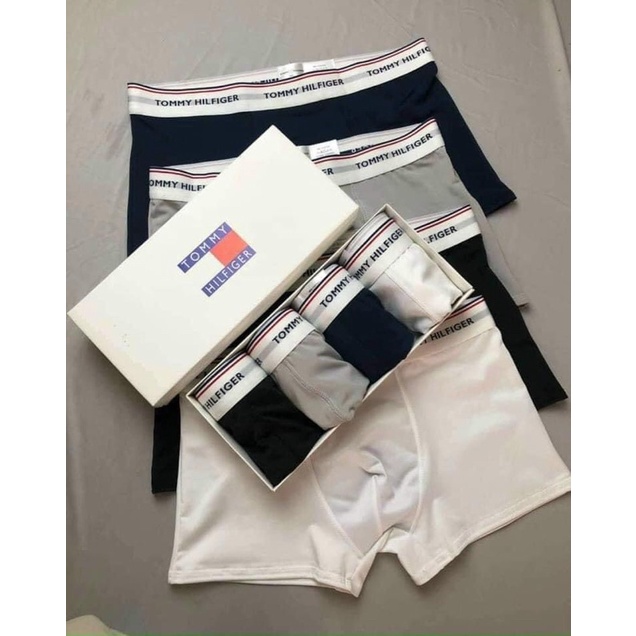 Quần sịp đùi nam tomy thun lạnh,lót đùi nam boxer cao cấp co giãn mềm mịn thoáng khí PM35A