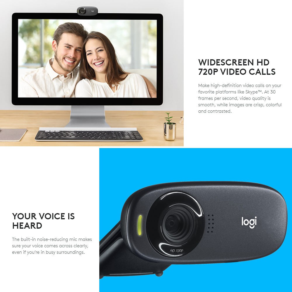 LOGITECH Webcam C310 720p Chất Lượng | BigBuy360 - bigbuy360.vn