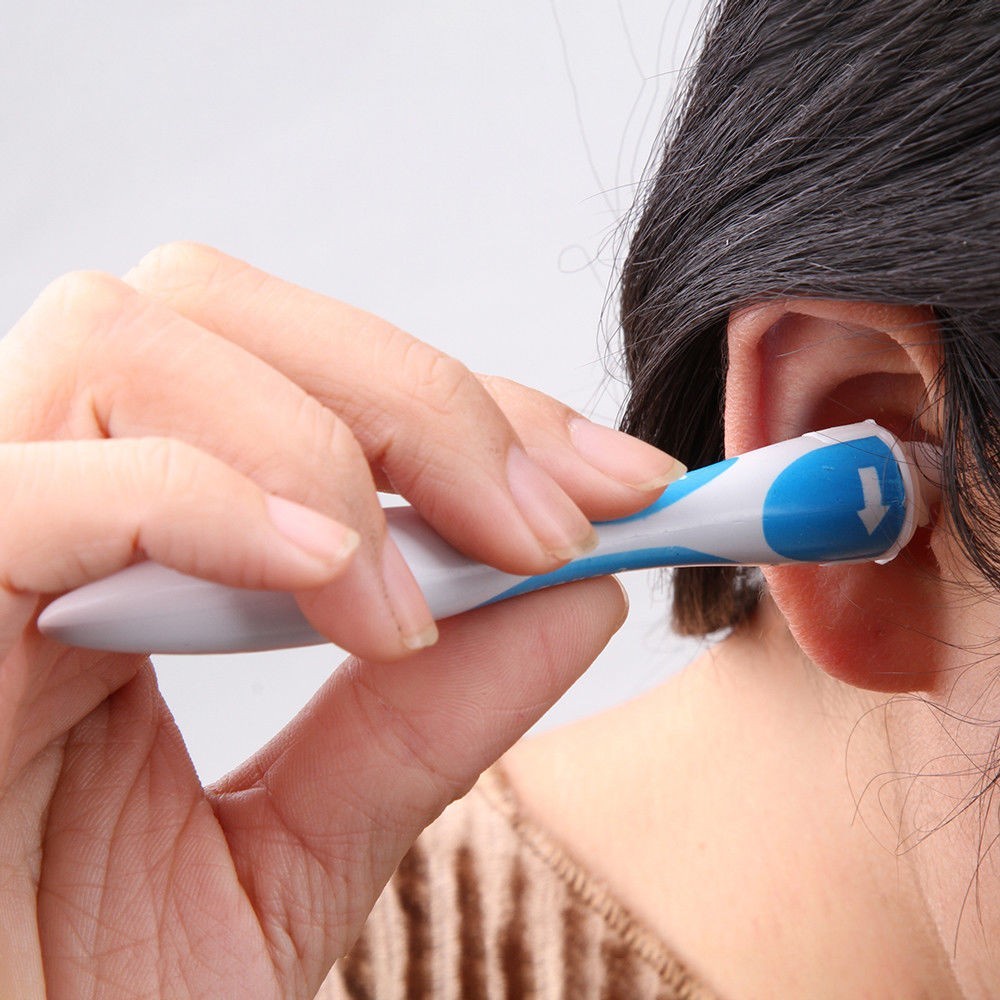 [Hàng mới về] Bộ dụng cụ vệ sinh tai thiết kế xoắn ốc tiện lợi