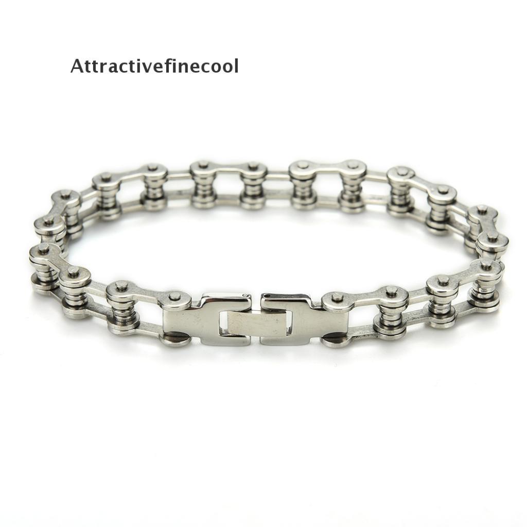 Vòng tay dây xích bằng thép không gỉ 8.5 &quot; dành cho nam