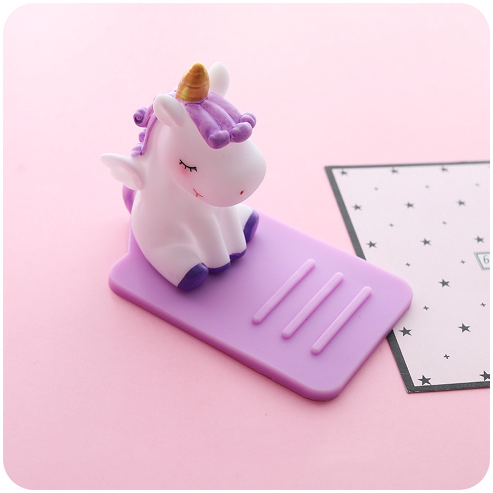 Giá Đỡ Điện Thoại Bằng Silicon Hình Kỳ Lân Hoạt Hình Sáng Tạo Đa Năng | BigBuy360 - bigbuy360.vn