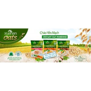 Cháo yến mạch Xuân An(vui lòng mua 2 gói 1)