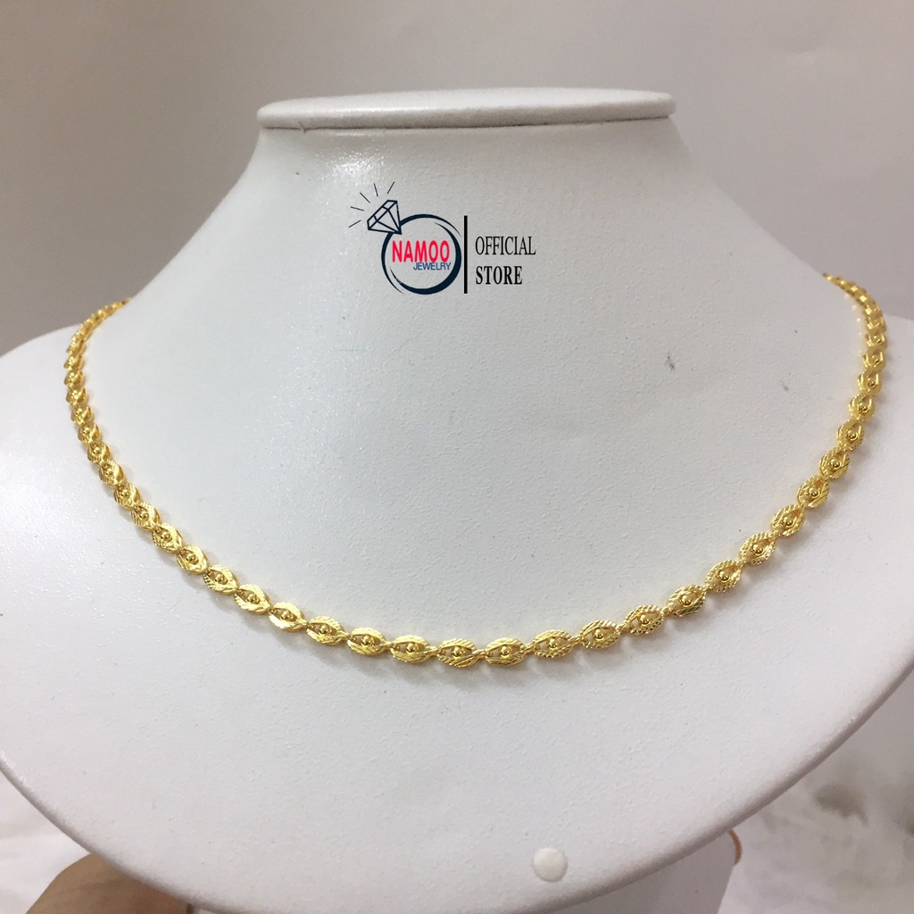 Dây Chuyền Trơn V014 Hình Thoi Dài 50cm