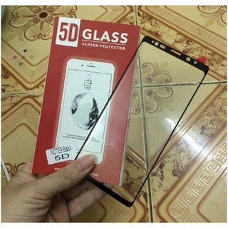 Kính Full màn 5D xịn cho Samsung Galaxy Note 9