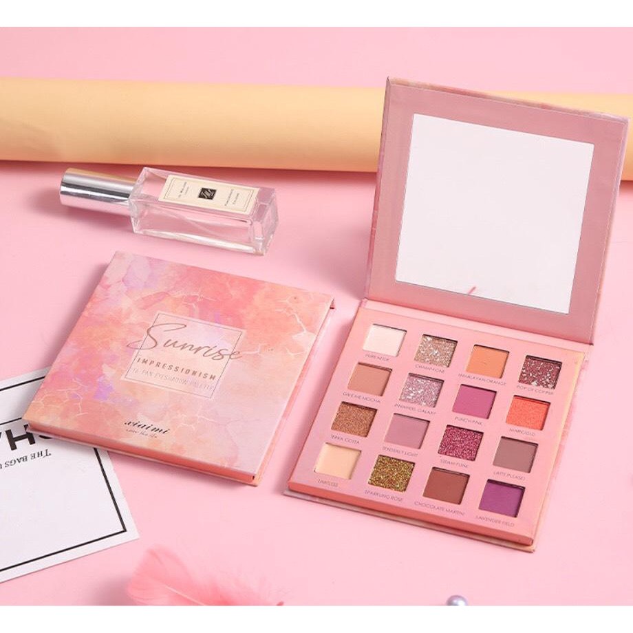 Bảng Mắt 16 Màu CAIJI Sunrise Hàng Nội Địa Trung - BUMSHOP79