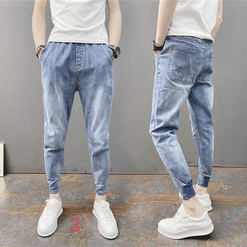 Quần Jean Nam, Quần Bò Nam, Chất Bò Co Giãn, Mẫu Mới Phong Cách Thời Trang LuanStore.