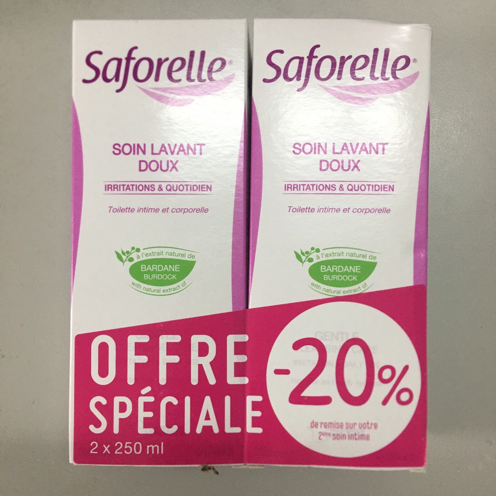 Dung dịch vệ sinh phụ nữ Saforelle từ Pháp 250ml