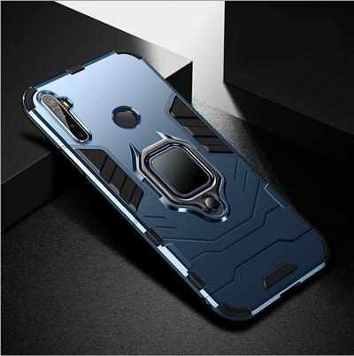 Ốp Điện Thoại Topewon Cứng Có Giá Đỡ Từ Tính Phong Cách Ironman Cho OPPO Realme 5 Pro 5i 6 6i C11