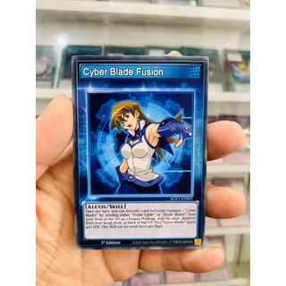 Thẻ Bài YugiOh! Mã SGX1-ENS05 - Cyber Blade Fusion (Skill Card) - Common - 1st Edition