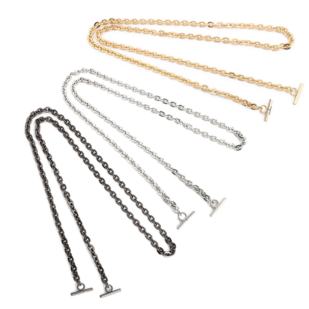 Dây Xích Nhỏ Màu Vàng / Bạc / Đen Thay Thế Cho Túi Xách DIY