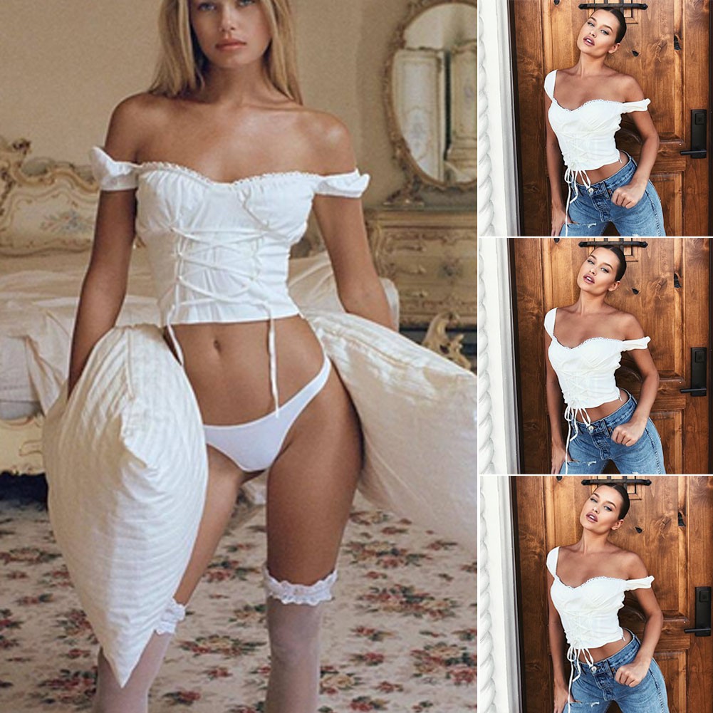 FREESHIP ĐƠN 99K_ Áo nữ không tay hở vai thời trang quyến rũ