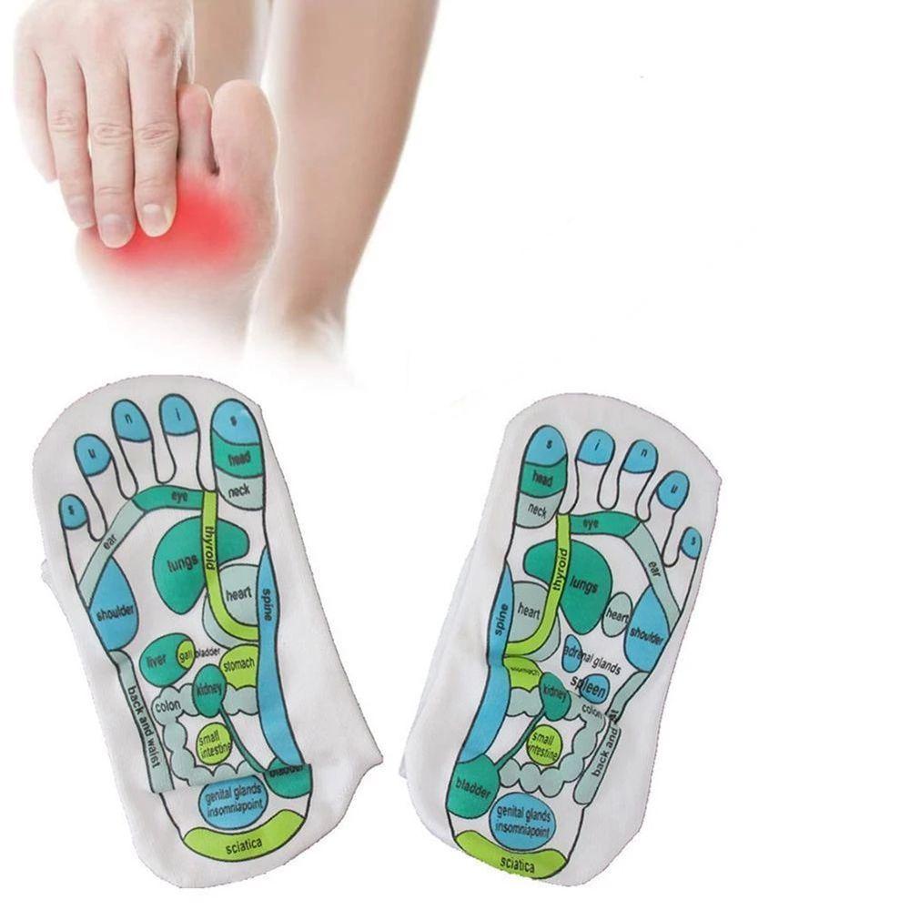 Dwayne Đôi Tất Chân Cotton Trắng Họa Tiết Chữ Tiếng Anh Thoải Mái