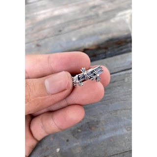 nhẫn chrome hearts khối 925