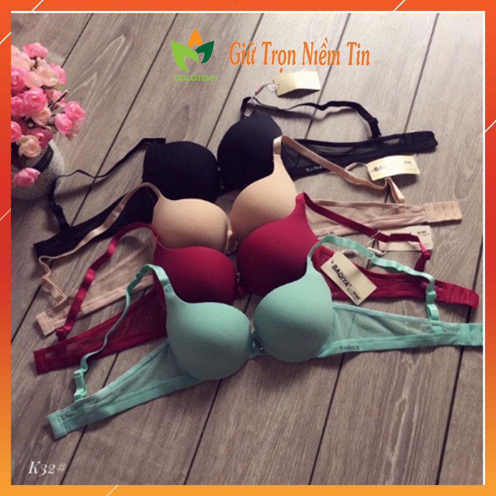 Áo Lót Nữ Su Xuất Khẩu Cao Cấp Siêu Nâng Đẩy Quai Lưới AOLOT13