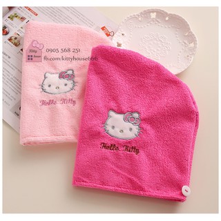 🌻khăn quấn tóc kitty 🎀kitty house