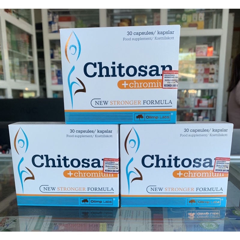 Viên uống giảm cân nhanh Chitosan + Chromium Giảm mỡ bụng, giảm hấp thu chất béo, mỡ máu
