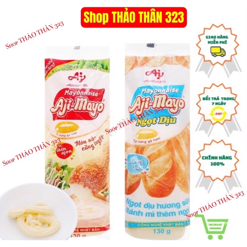 Sốt Mayonnaise Aji-Mayo 130g / 160g Ajinomoto
