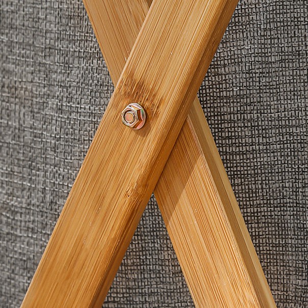 Giỏ đựng quần áo, đồ giặt bằng VẢI LANH cao cấp, khung gỗ, thiết kế tối giản, tinh tế