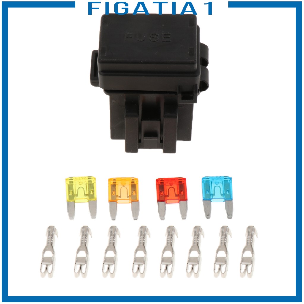 Hộp Đựng Cầu Chì 4 Chiều + 1 Rơ Le Cho Xe Tải / SUV / Trailer / RV 1