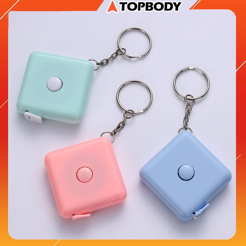 Thước Dây Mềm Mini Tự Động Có Thể Thu Gọn