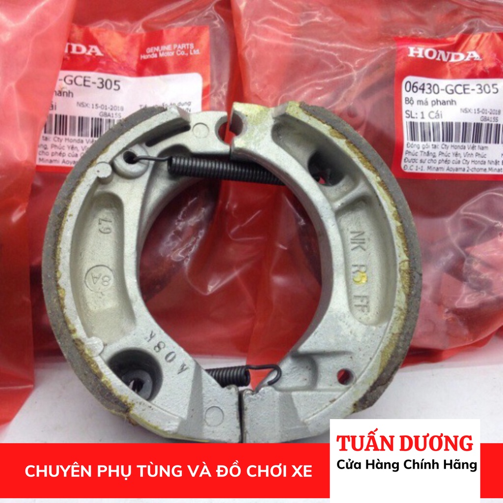 Má phanh honda dream chính hãng lắp cho các dòng xe honda dream wave các loại đẹp zin 100%