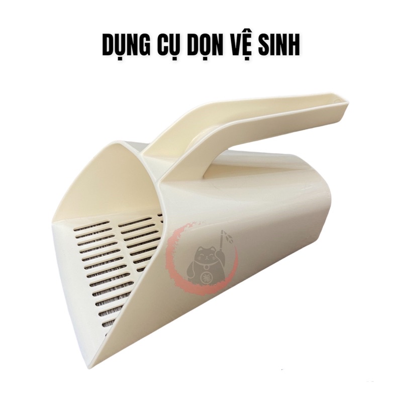 Dụng cụ vệ sinh - Xẻng hốt phân mèo cỡ lớn