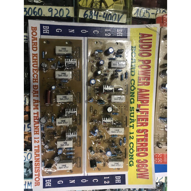 Mạch công suất 12 sò