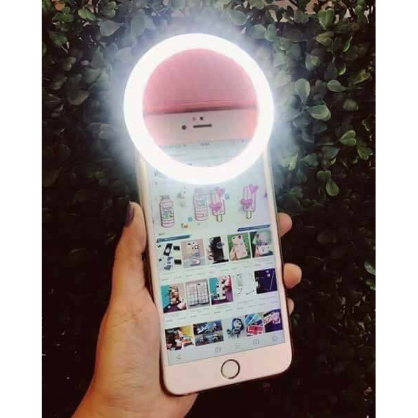 Đèn LED Tròn mini RK12 hỗ trợ selfie