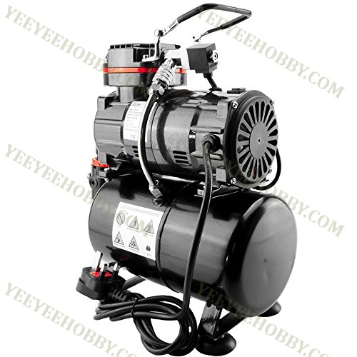 DỤNG CỤ MÔ HÌNH - MÁY NÉN KHÍ KHÔNG DẦU AIR COMPRESSOR SIÊU ÊM TC88T VỚI BÌNH 3L