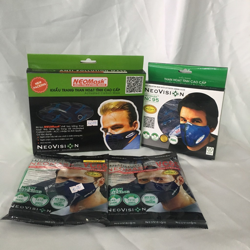 Khẩu trang chống ô nhiễm cao cấp Neo Mask