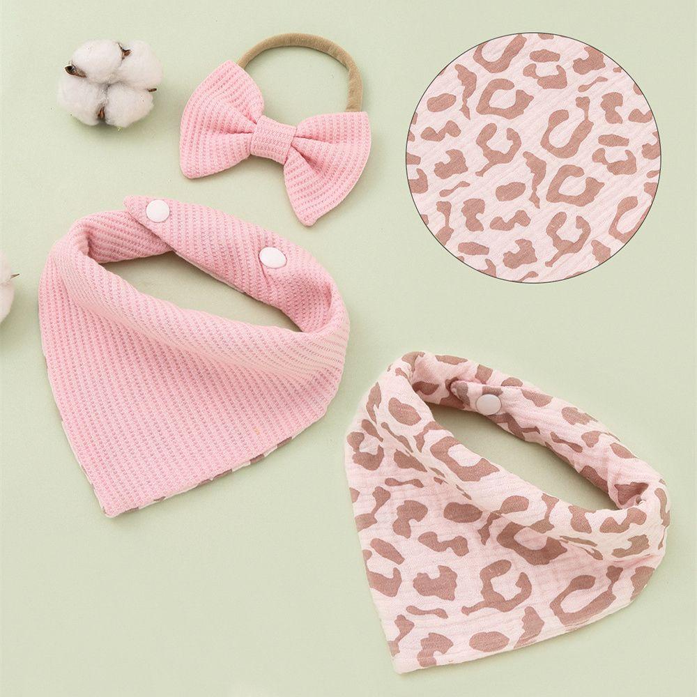WATTLE Set 3 Yếm Ăn Họa Tiết Bươm Bướm Xinh Xắn Dành Cho Các Bé