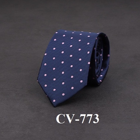 Cà vạt Nam tự thắt bản trung 7cm phong cách sang trọng, lịch sự phù hợp công sở, dự tiệc, đám cưới CV-773