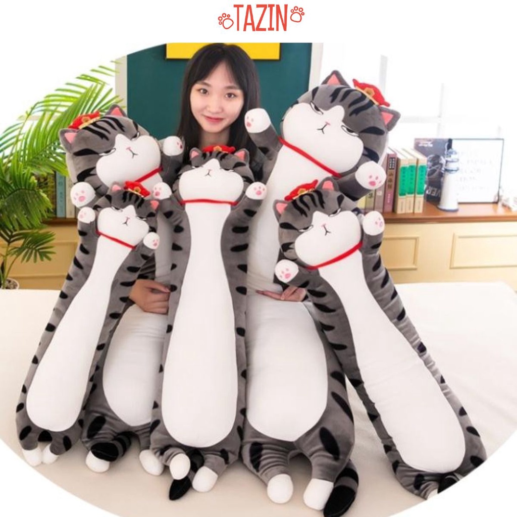 Gối ôm mèo hoàng thượng, gấu bông mèo hoàng thượng cao cấp Tazin