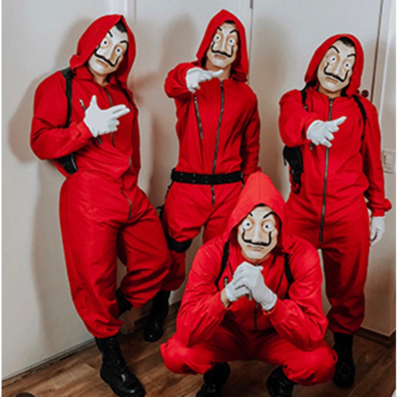 Bộ Trang Phục Hóa Trang Cosplay Nhân Vật Trong Money Heist
