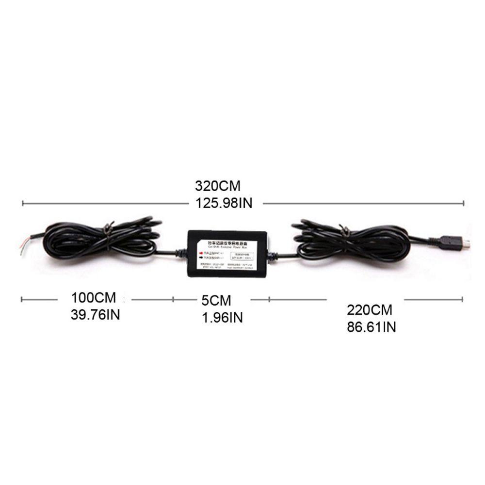 Bộ Dây Cáp Sạc USB Cho Camera Hành Trình Xe Hơi NICKOLAS
