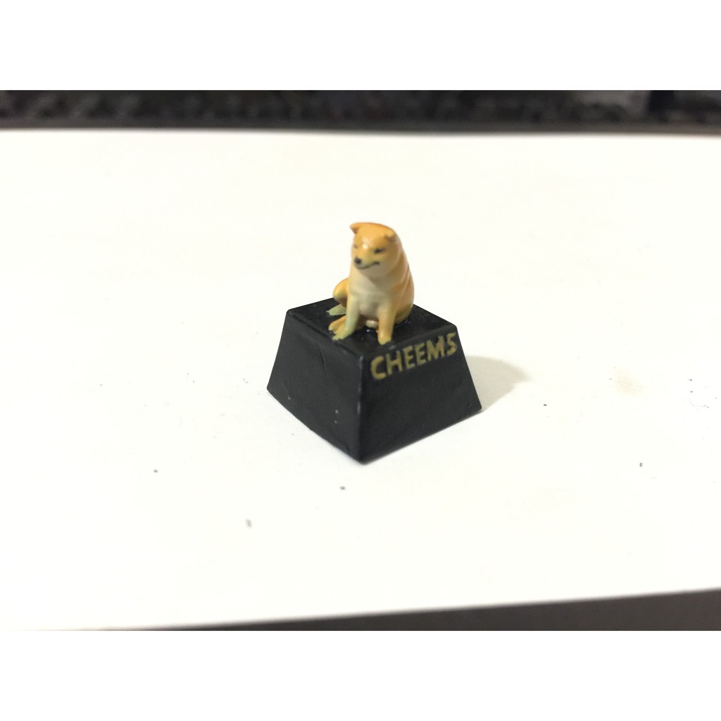 Key Cap + Mô hình Doggo Cheem