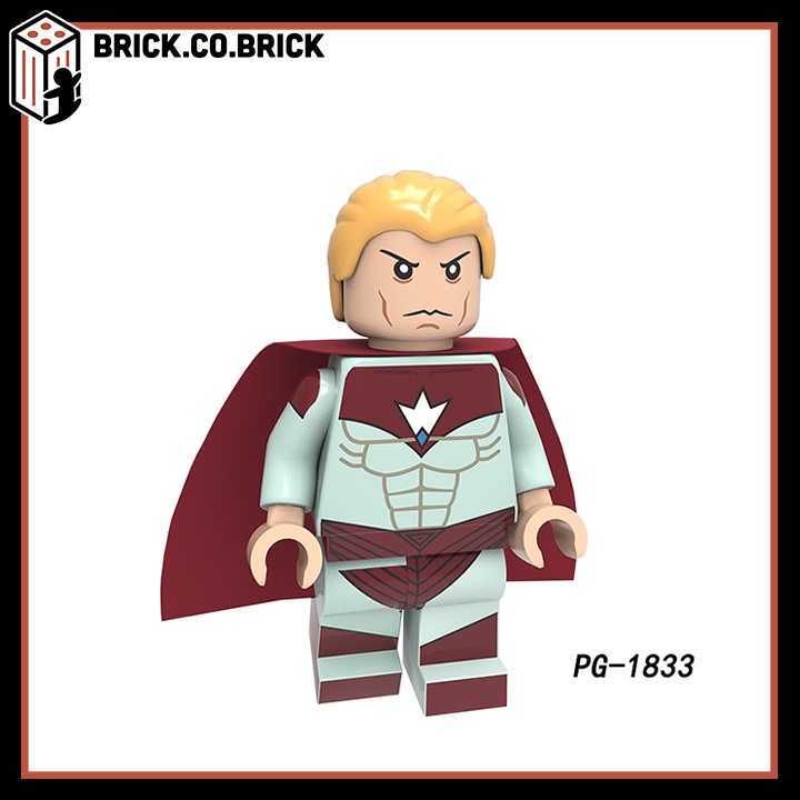 Xếp hình Mô hình Plutonian Catwoman Super Secret Vance Astro Yondu Siêu anh hùng Marvel Minifigures PG8208