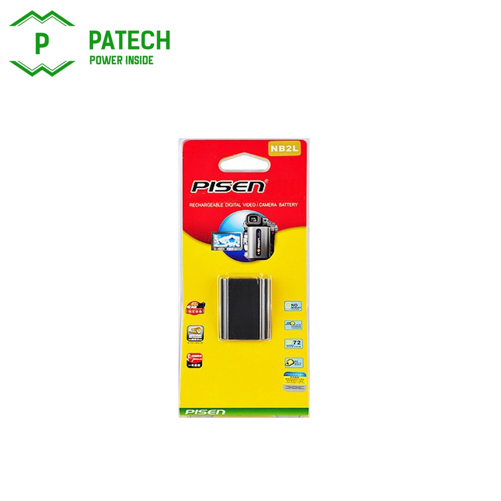 Pin máy ảnh Canon Pisen NB2L - Hàng chính hãng