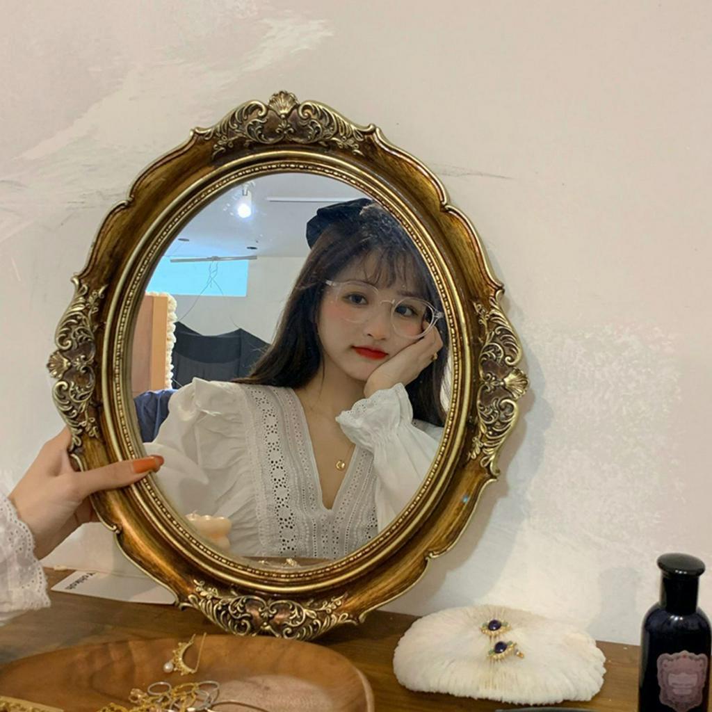 Áo Kiểu Nữ V-neck Lace Shirt Ruffle Temperament Long Sleeve Top