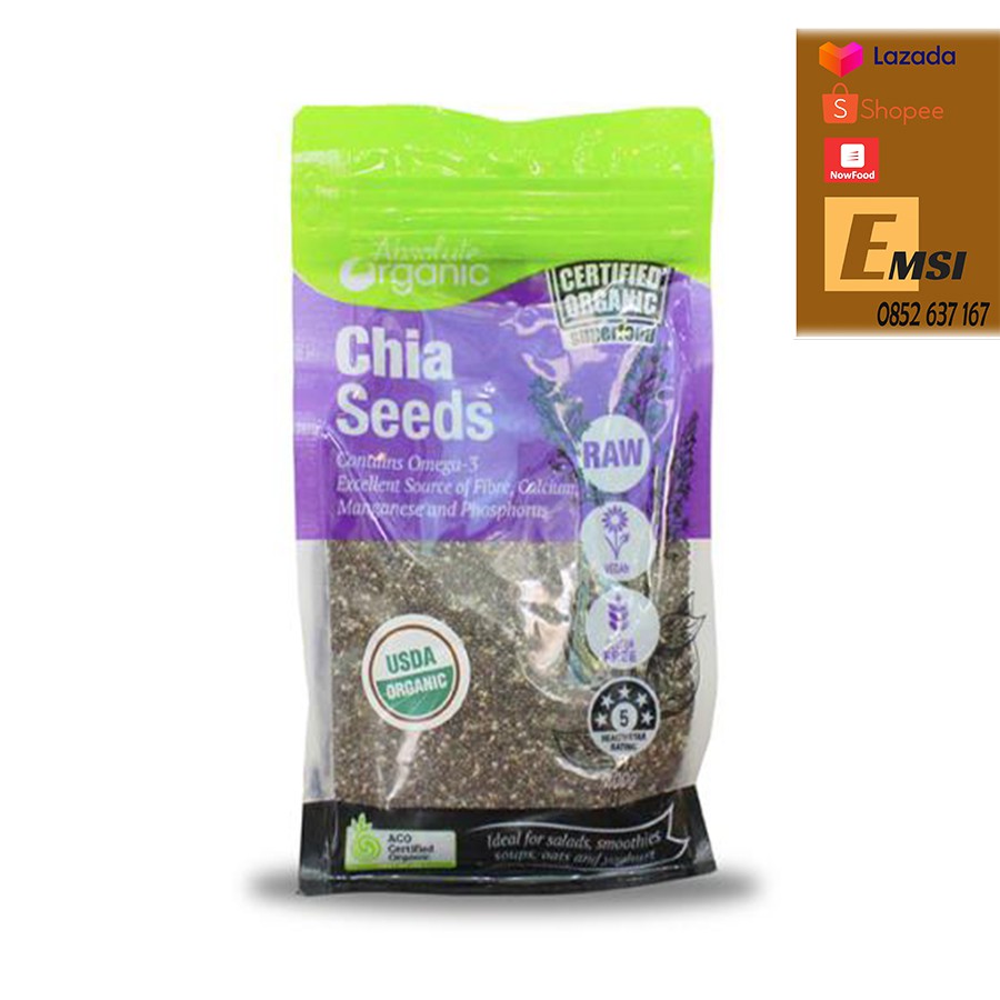 [ giảm 50%] HẠT CHIA TÍM QUY CÁCH ĐÓNG GÓI: TÚI 400G/1KG