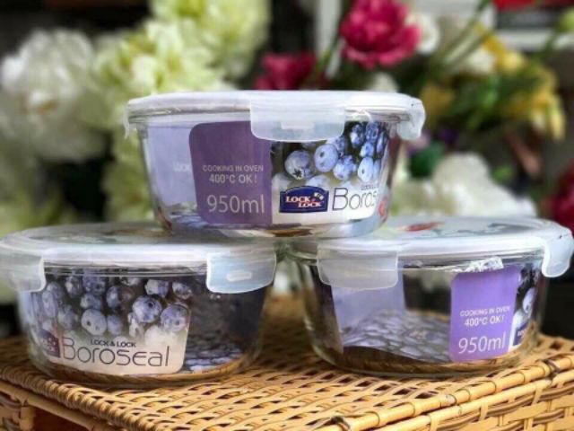 Hộp thủy tinh chịu nhiệt 950ml LockLock - LLG861